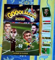 GOOOLMANIA 2018 Kickermania World Cup empty album + complete stickers set