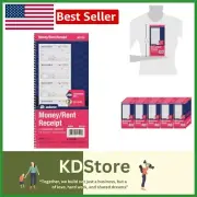 Compact 5-1/4" x 11" Carbonless Receipt Book - 200 Sets for Cash Transactions