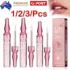 1/2/3Pcs Lip Plumping Moisturizing Lip Oil Waterproof Mirror Lip Gloss Lip Oil
