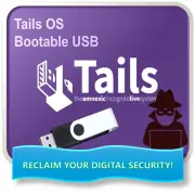 TAILS 6.9 Portable Anonymous OS - Bootable USB Live Drive (Run on any PC)