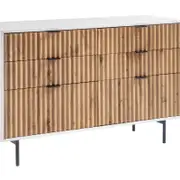 Cosmoliving 6 Drawer Chest of Drawers Dresser Stylish Storage Dresser