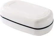 Shampoo Bar Holder Travel Case, Soap Holder ，Durable & Versatile Storage with Drainage Layer (White, 15.5 * 9.5 * 5CM)