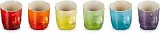 [Le Creuset] Rainbow - Espresso Mug Set of 6 Colour Set 835
