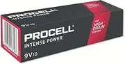 Duracell Procell Intense 9V Battery (Pack of 10)