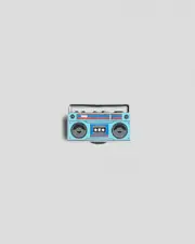 [Crocs] Crocs Blue Boom Box Jibbitz