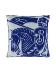 Burberry Embroidered Wool Pillow