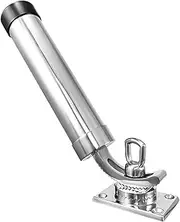 316 Stainless Steel Fishing Rod Holder 360 Degree Rotation Outrigr Fishing Pole Support Heavy Duty for Boat Marine Deck Hardware Accessories