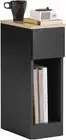 Black Bedside Nightstand Side Cabinet Sofa Table FBT111-SCH