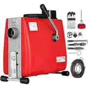 250w Cleaner ø20-100mm Pipe Cleaning Machine 4.5mx9.5mm 15mx16mm Spirals