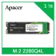 Apacer宇瞻 AS2280Q4L 1TB M . 2 PCIe 4 . 0 SSD