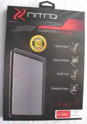 zNitro Glass Screen Protector for iPad Pro 12.9", 2017 Series,wet/dry cleaning