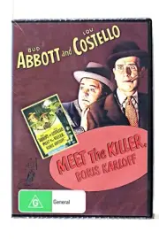 Abbott And Costello Meet The Killer, Boris Karloff : R4 DVD- New Sealed