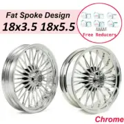 18x3.5 18x5.5 Fat Spoke Wheels Rims for Harley Softail Fatboy Heritage Springer