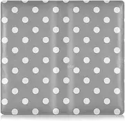 [Amooorous] Cartoon Dot Grey Leather Toursuit car registration and insurance card holder Auto Truck Comparment Accessories Case for Documents, Cards, License, Cartoon dot grey, 1 size