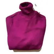 Chico's Women's CoolMax Hillcrest Pink Turtleneck Pullover Sweater Size O