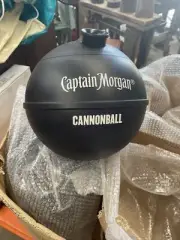 Set Of 7 Captain Morgan Cannon Ball Drink Mixers