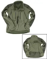 Mil-Tec Softshell Plus, textile jacket , color: Olive , size: S