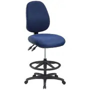 Matrix II Ergonomic Drafting Chair Dark Navy