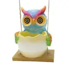 Swing Owl Hanging Planter Flower Pot for Indoor and Outdoor Succulents Plant