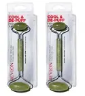 Revlon Facial Roller, Cool and De Puff, Natural Jade Stone (2 Pack)