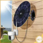 5W 5V IP Security Camera Charger Power Supply Monocrystalline Portable Solar Pan
