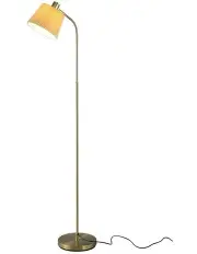 [Lexi Lighting] Ruston Floor Lamp in Gold