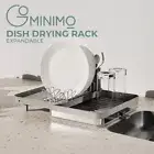 Expandable Dish Rack Adjustable Dish Drying Rack Stainless Steel Dish Drainers