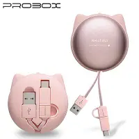 在飛比找誠品線上優惠-PROBOX淺草貓Type-C & Micro USB雙用充