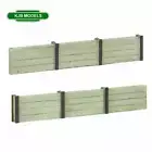 BNIB OO Gauge Bachmann Scenecraft 44-0508 Kingpost Concrete Retaining Walls 4pcs