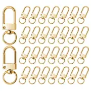 30 Pcs Metal Lobster Claw Clasp, Swivel Snap Key Chain Clip Hooks, Keychain H...