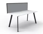 New RapidLine Eternity 1 Person Desk 1500mm Single Sided Metal Workstation with