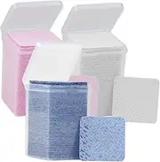 NULYLU 3 Pack Lash Extension Glue Cleaning Pads 200 Pieces Per Box Easy Safe for Salon Home Use Duo Lash Glue Wiper