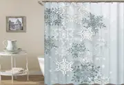 Snowflakes Shower Curtain