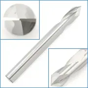 5mm 90 Degree HRC45 Tungsten Carbide Chamfer End Mill Cutter Router Bit Tool