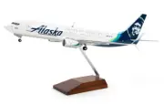 Skymarks Alaska Air Cargo Boeing 737-800F N584AS Desk Top Model 1/100 Airplane