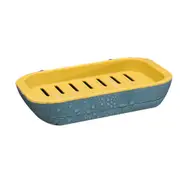 10Pcs Double Layer Soap Rack No Drilling Wall Mounted Drain Holder Self Adhesive Bathroom Accessories