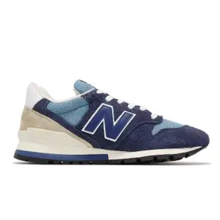 【NEW BALANCE】休閒鞋 996 男鞋 藍 麂皮 復古 經典 美製 NB 紐巴倫(U996TB-D)