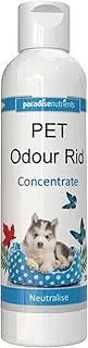 Paradise Nutrients Pet Odour Rid Concentrate – Powerful Natural Formula to Neutralise Pet Odours & Keep Spaces Fresh 250ml / Single Item