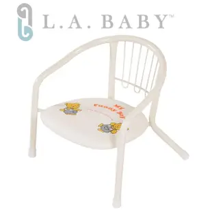 【L.A. Baby】兒童嗶嗶椅(白色)