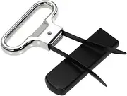 Docooler Two-Prong Wine Bottle Opener Corkscrew Remover Wine Bottle Opener Two-Prong Cork Puller Damaged Cork Remover Old Wine Corkscrew Remover House Warming Gift