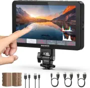 F700 7" Camera Field Monitor, 2000Nit HD 1920X1080 IPS Touch Screen with
