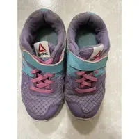 在飛比找蝦皮購物優惠-Reebok藍紫色童鞋19公分