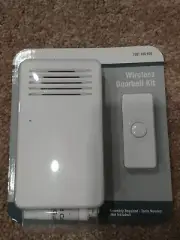 Home Depot Batt Wireless Door Bell Kit 216600 1001 406 908, NO Hardware