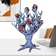 Dice Rack Tree Sculpture, Tree Goddess Dice Tray Printed, Dice Rolling Tower, Collectible Dice Organizer, Tabletop Centerpieces for Men Women, Game Enthusiasts, Fantasy Dice Tray, Unique Dice