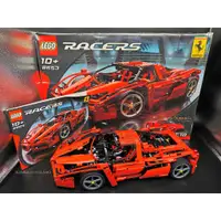 在飛比找蝦皮購物優惠-附外盒 LEGO RACERS 8653 ENZO FERR