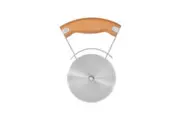 Full Circle Stainless Steel Hover Slice Pizza Wheel Roller Slicer Cutter