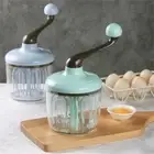 Manual Egg Beater Hand Cranked Egg Whisk Hand Mixer Multi-functional Baking Tool