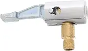 MOLUCKFU Air Pump Connector Tire Inflator Clip Locking Tire Chuck Tire Inflator Hose Adapter Screw on Air Chuck Air Hose End Brass Tire Chuck Tire Inflator Hose Female Twist on Tire Chuck