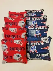 8 Cornhole Bag Set Corn Hole New England Patriots