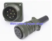 1Pcs NEW FOR MS3106A-22-23 S/P 8-pin Connector Straight Aviation Plug #1464A YS